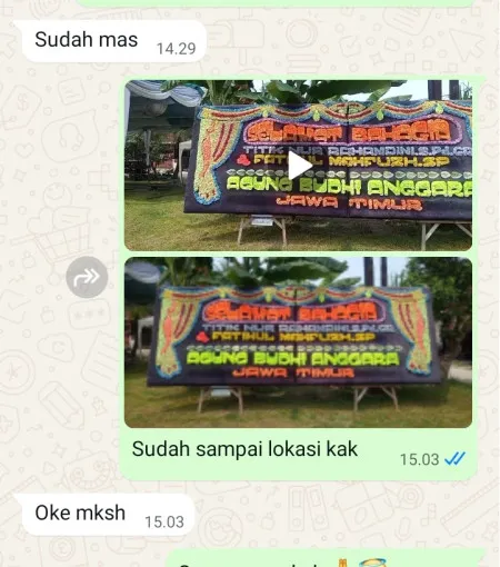 Pengiriman Papan Bunga Batukaang Kintamani