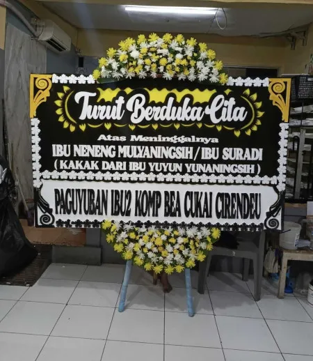 Papan Bunga Duka Batukaang Kintamani