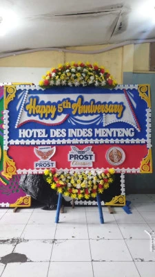 Papan Bunga di Batukaang Kintamani