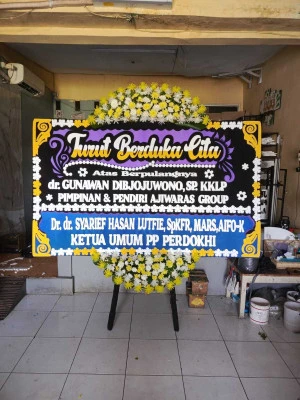 Papan Bunga di Batukaang Kintamani